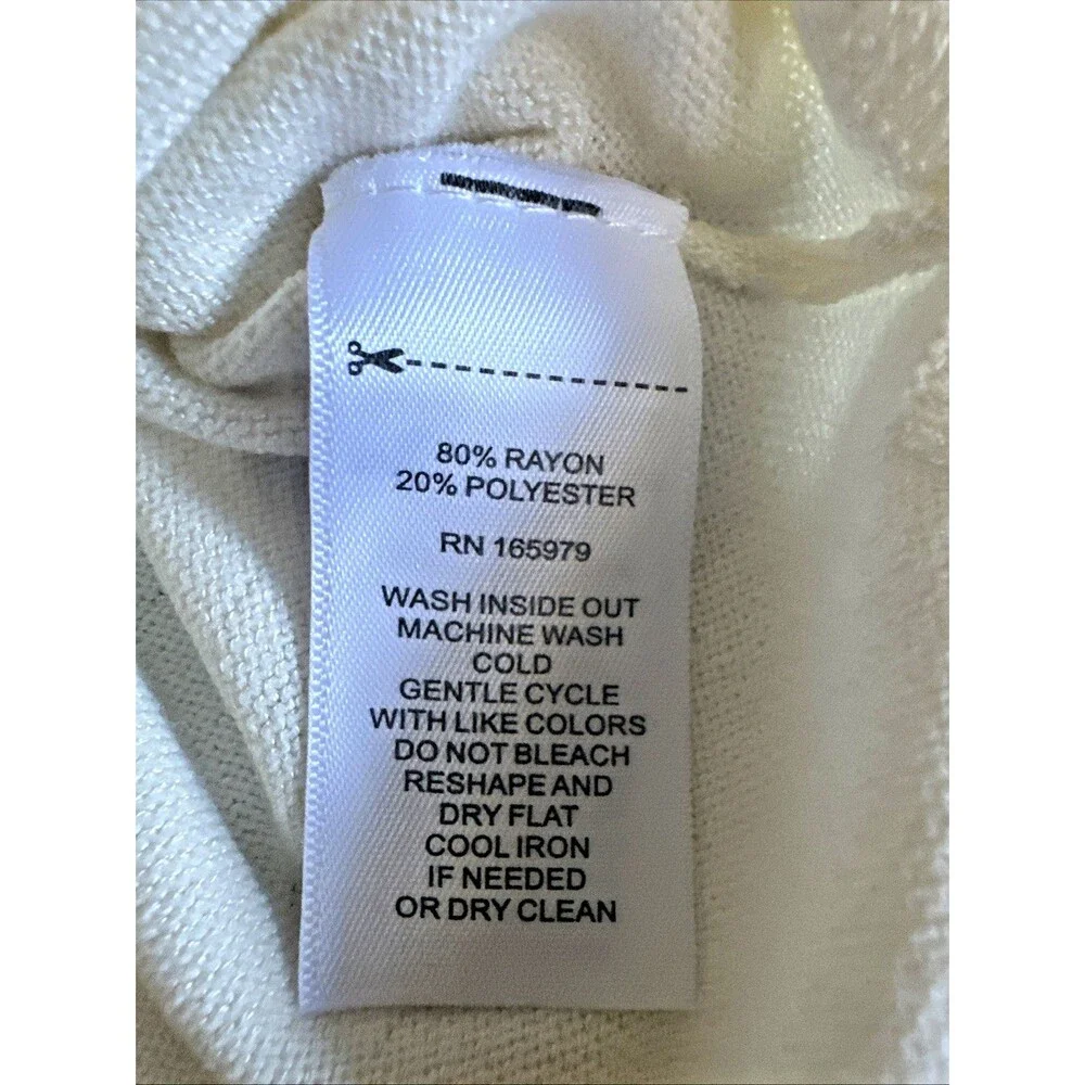 Melissa Paige Plus Size Cable-Knit Dropped-Shoulder 3/4-Sleeve Sweater Beige 1X